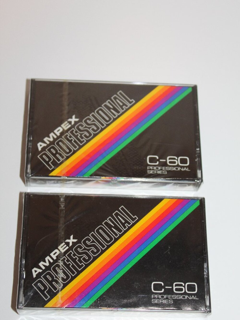 NEW Ampex Professional C-60 Blank Cassette Tapes